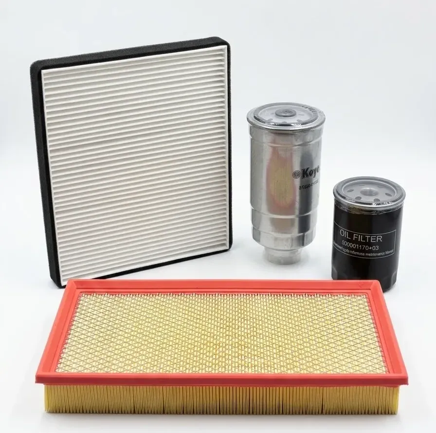 KIT DE FILTROS MAXUS V80 AIRE,POLEN ,COMBUSTIBLE FILTRO ACEITE